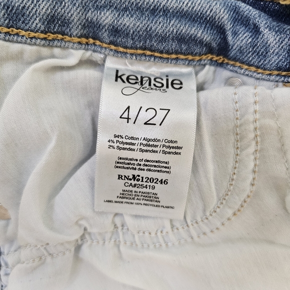 Kensie Jeans High Rise Slim Straight - Picture 8 of 11